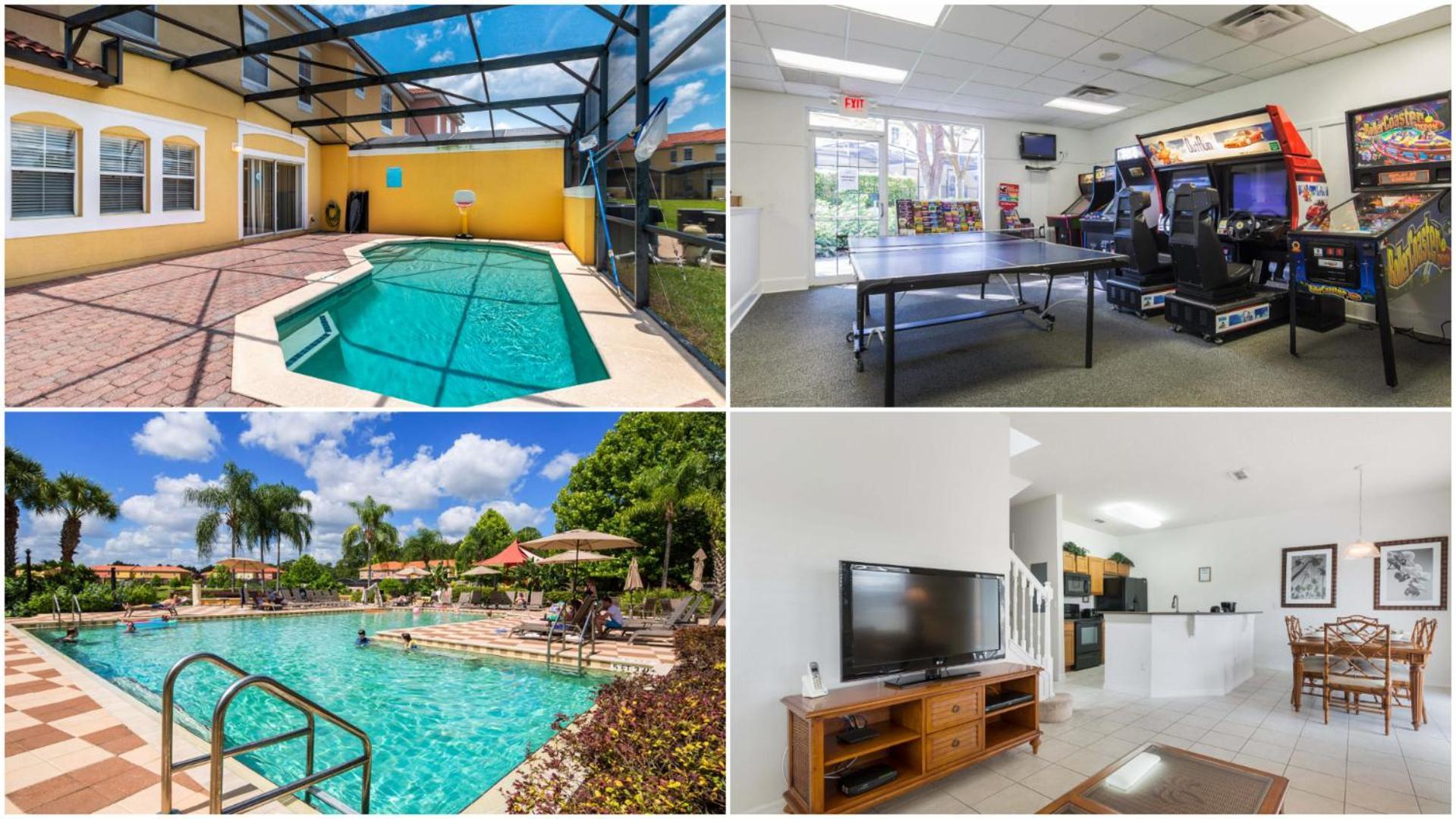 קיסימי Encantada Rose - A 4 Bed Townhouse Near Disney מראה חיצוני תמונה